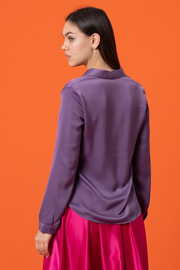 Yakalı Şık Bluz - 6