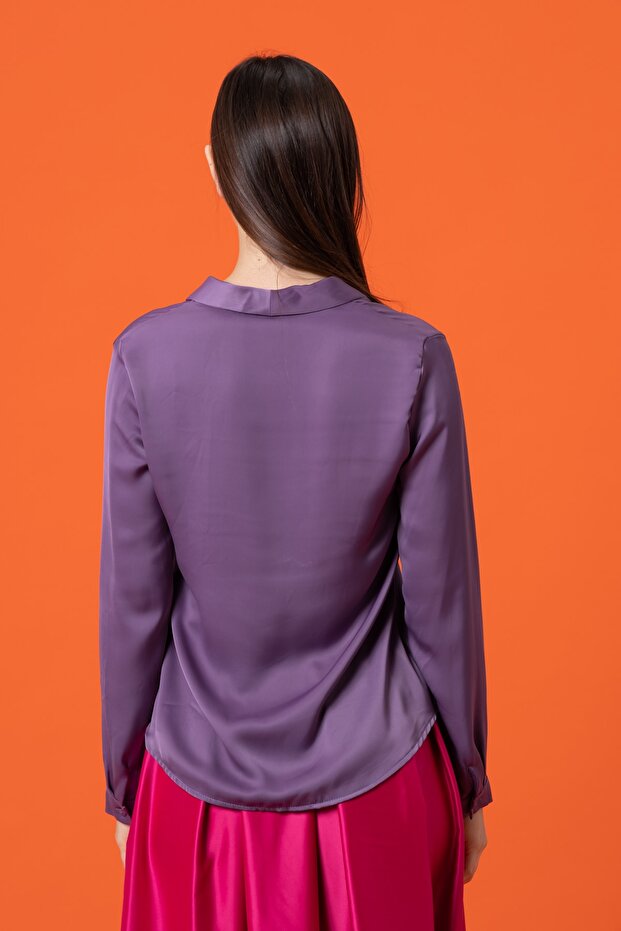 Yakalı Şık Bluz - 7