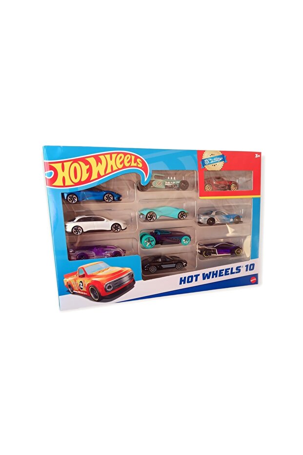 Set of Ten Cars - Wide Range, Toy Car Collection