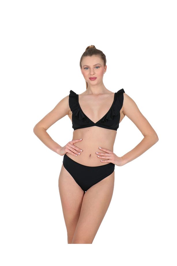 Valonlu Bikini Siyah - 1
