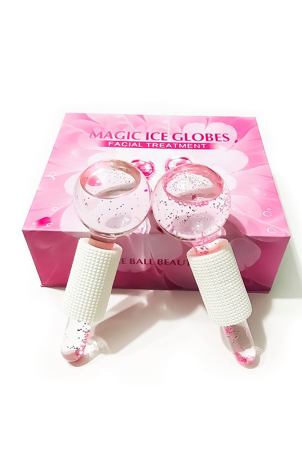 Ice Globes Buz Küresi Soğuk Masaj Ve Terapi Topu 2 Adet (BORASİLİKAT CAM)(SAKLAMA KUTUSU ILE) - 1