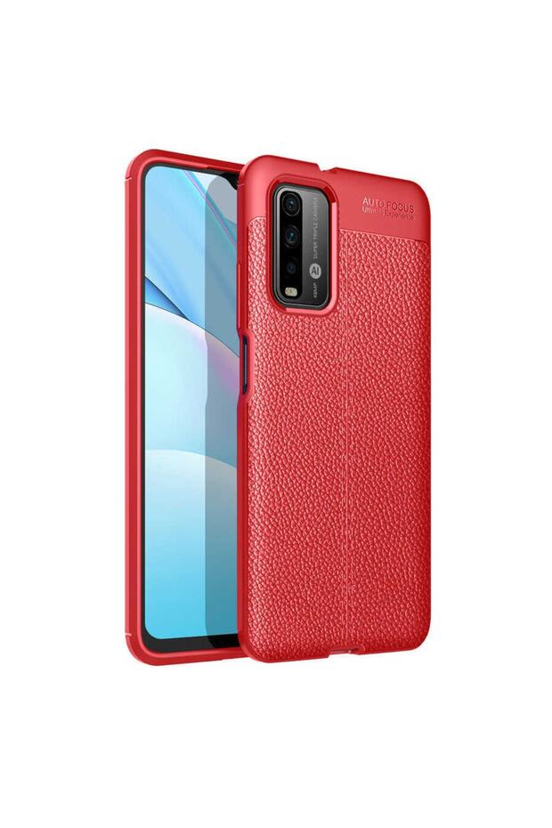 Xiaomi Redmi Note 9 4g Case Leather Surface Look Great Cut Niss Cover
