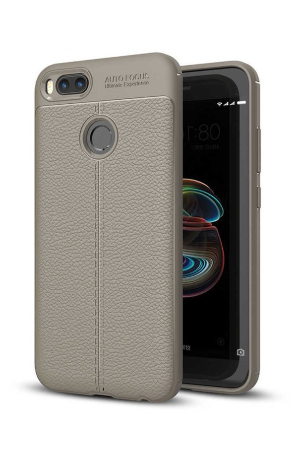 Xiaomi Mi 5X Case Leather Surface Look Awesome Cut Niss Cover