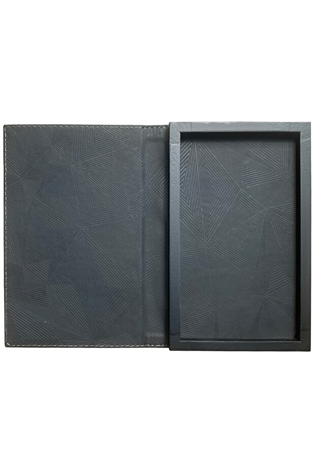 (5 Pieces) 13x21 Box, Leather Account Receipt Pad, with Change Box, Ticket