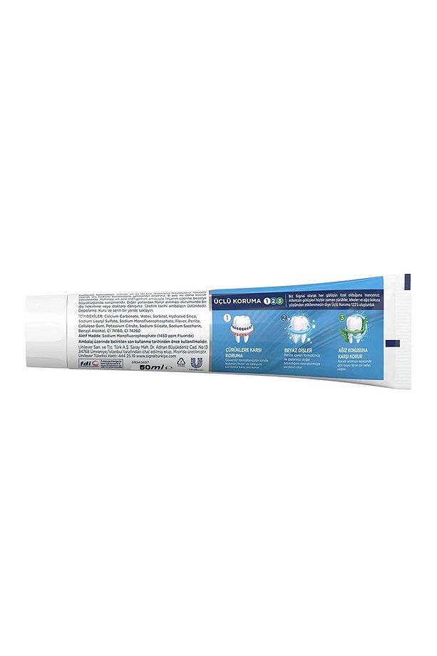 Diş Macunu Üçlü Koruma Ekonomik Paket 50 ml X4 Adet Set - 3