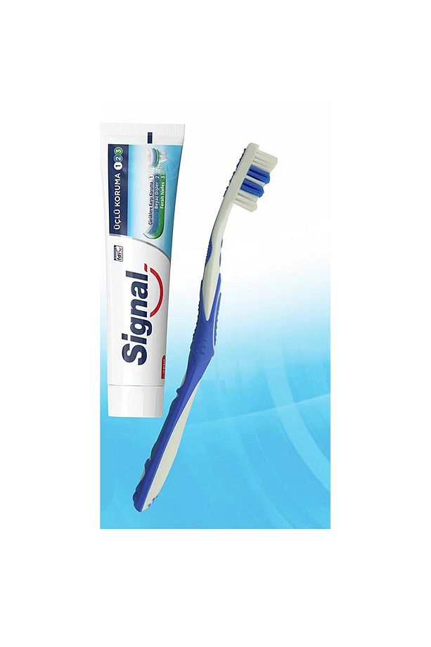 Diş Macunu Üçlü Koruma Ekonomik Paket 50 ml X4 Adet Set - 6