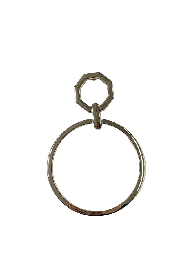 Hexagonal Metal Bag Handle Bag Accessory