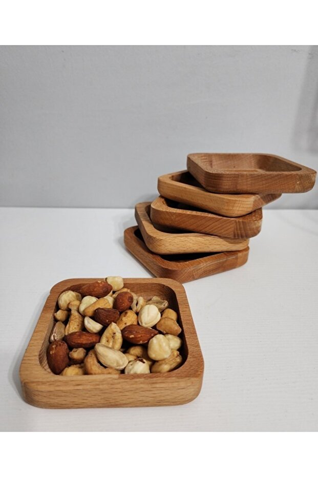 Wooden Snack Bowl 6 Pieces