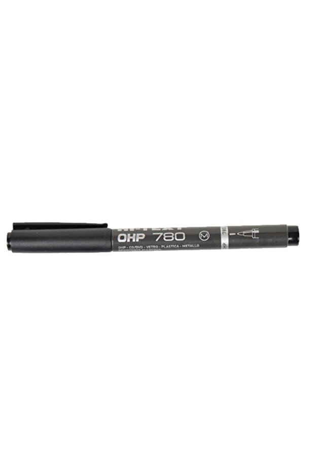 Hitext Acetate Pen M Black 12 Pcs 780ms (1 Pack 12 Pcs)