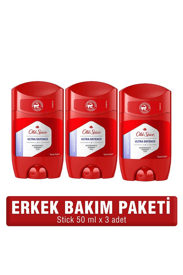 Anti Perspirant Stick Deodorant 150 ml Ultra Defence ( 50ml x 3 ) - 2