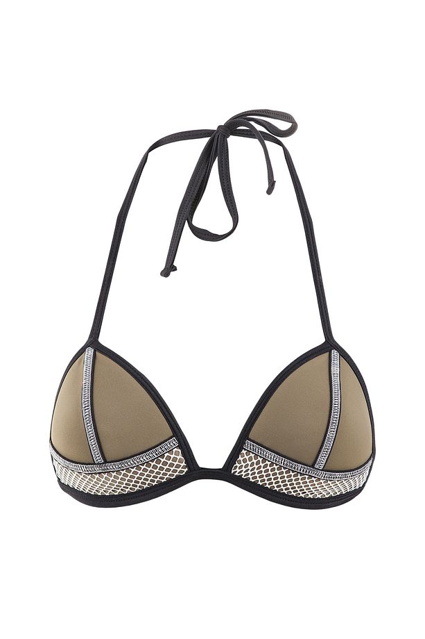 Haki Kadın Mılkshake Triangle Bikini Üstü PPMIATRT16IY - 1