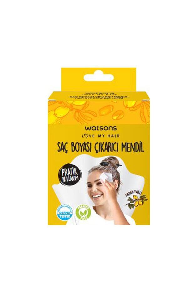 Hair Dye Remover Wipes 6 Pieces