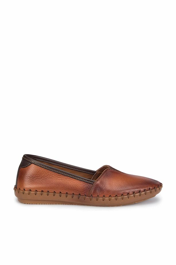 81.108870.Z Taba Kadın Deri Basic Comfort 100293717 - 2