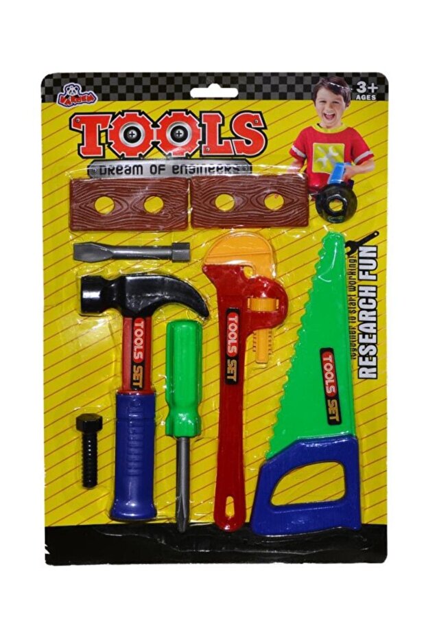 Oyuncak Tamir Seti 9 Parça - 1