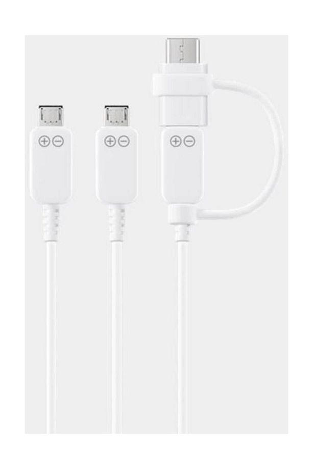 3 Çıkışlı Şarj Kablosu (Type-C USB Dönüştürücülü) - 1