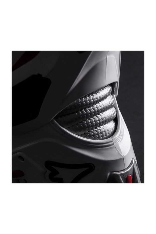 Stealth Beyaz Motosiklet Botu - 6