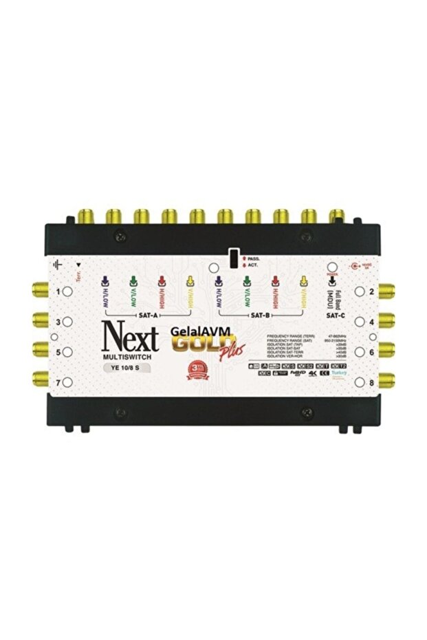 YE-10/8 Sonlu Multiswitch + Adaptör - 1