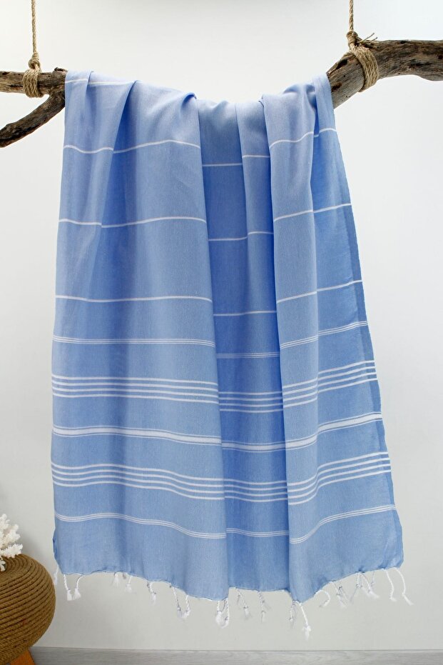 Peshtemal Peşte Beach أزرق فاتح Pst222