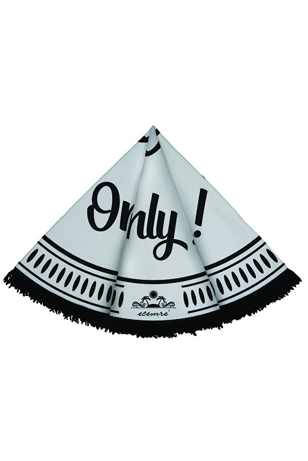 Στρογγυλή πετσέτα παραλίας - 2