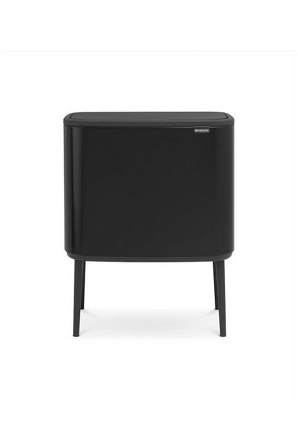 Brabantia Bo Matt Black Dokunmatik Çöp Kutusu 36l - 1