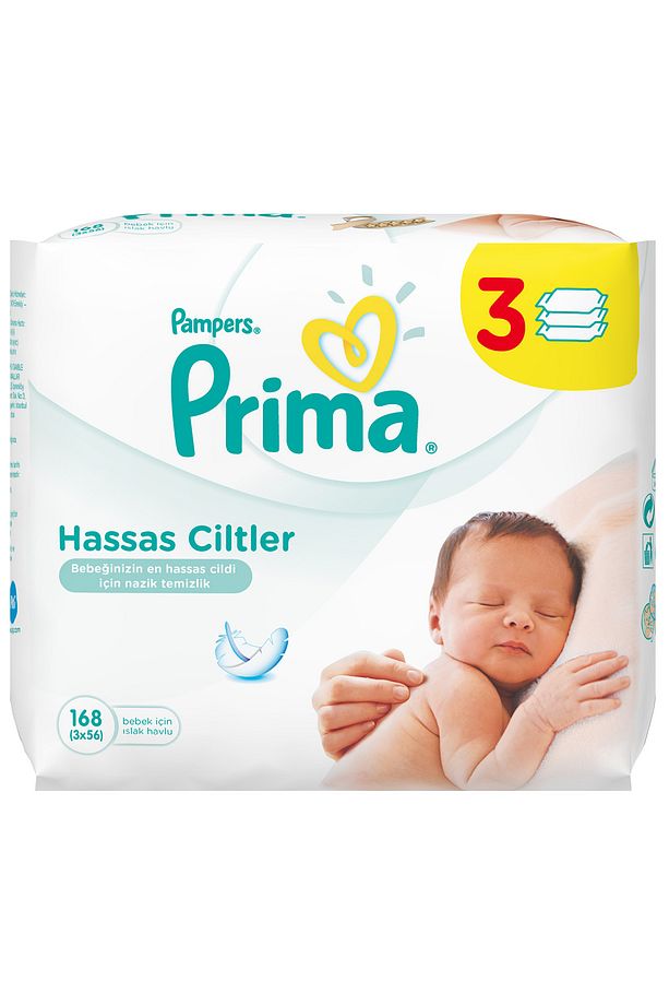Islak Havlu Hassas Ciltler Fırsat Paketi 52 Adet 3'lü - 1