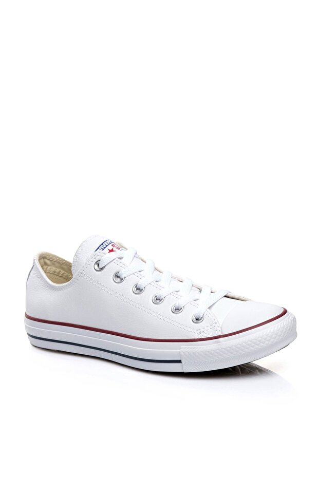 Unisex Chuck Taylor All Star Leather White Shoes 132173C