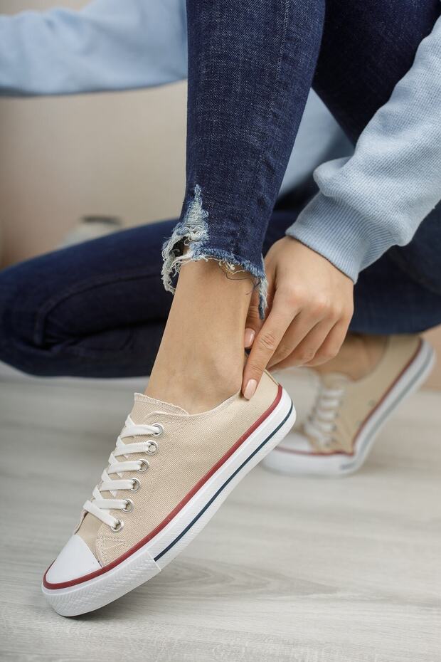 Bej Unisex Sneaker 0012101 - 7