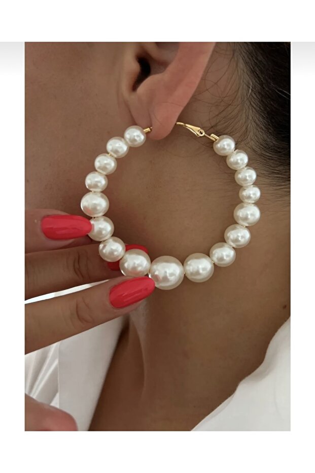 Inci Halka Küpe - 2