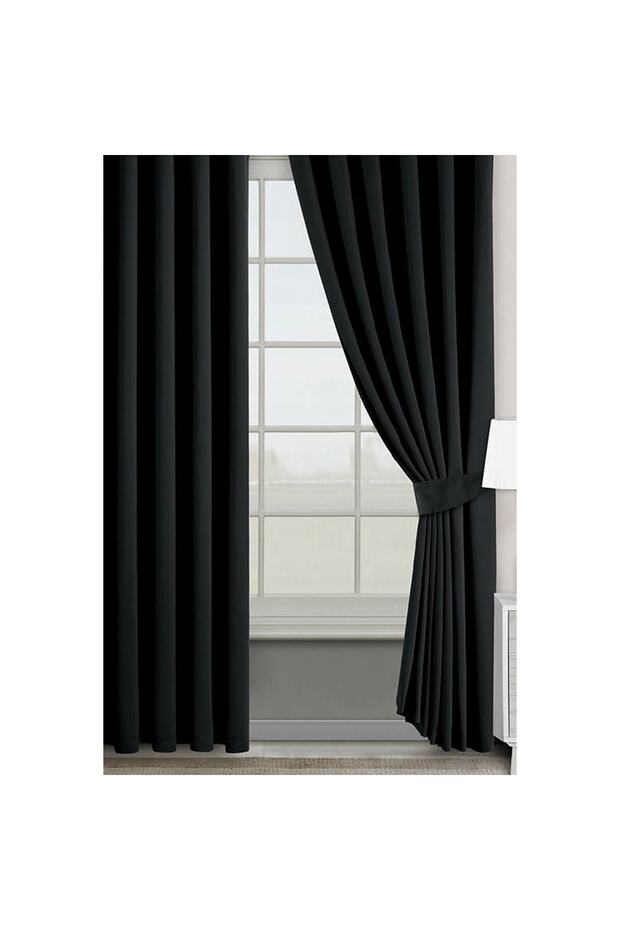 Blackout Darkening Sunshade Background Curtain Without Pleat (single Wing)