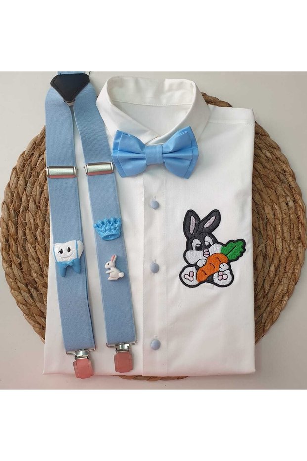 Special Sling Bow Tie Shirt for Teeth Party
