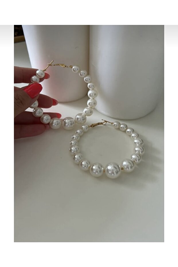 Inci Halka Küpe - 1