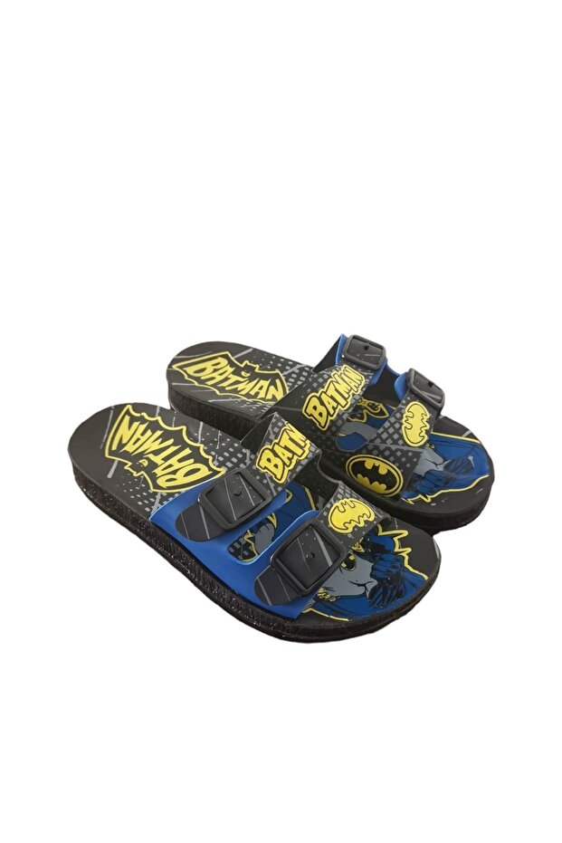Boys' Daily Adjustable Slippers Superhero Patterned Betmen Spedirman