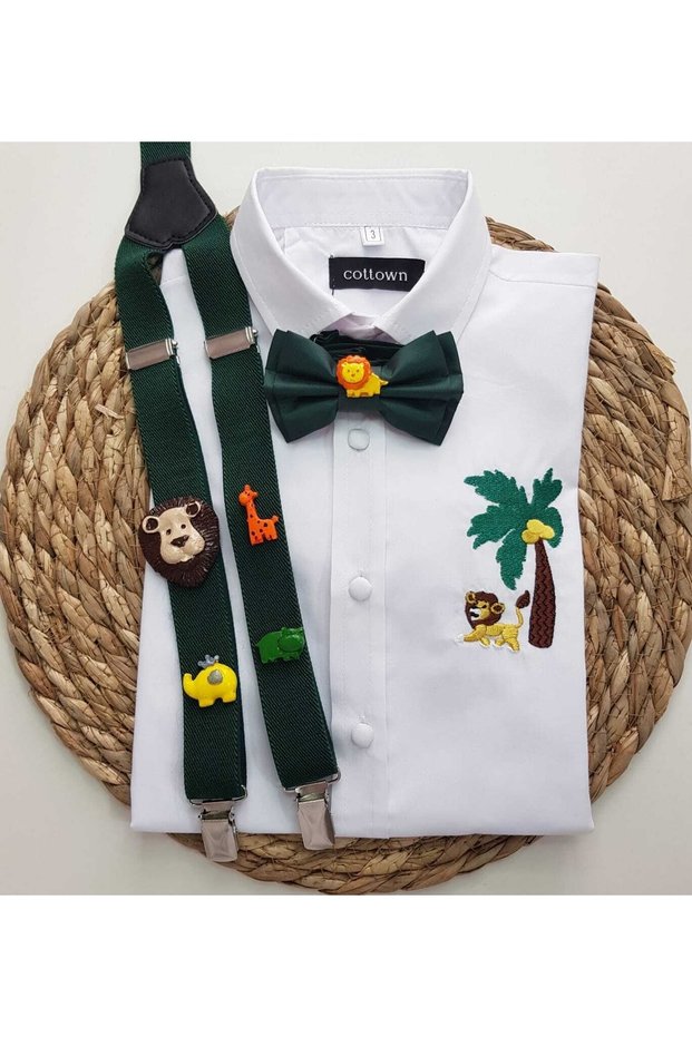 Saferi Concept Sling Bow Tie Shirt