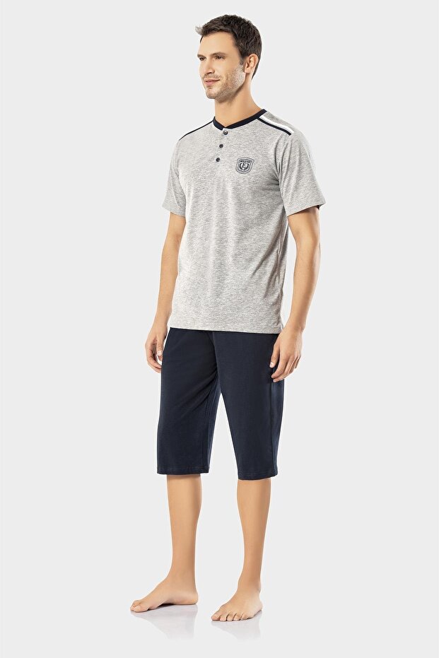 Inner Wear Men's Summer Pajamas Set Dfn23-03