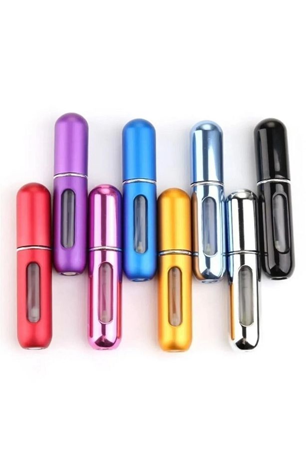 10 Adet Taşınabilir Mini Doldurulabilir Parfüm Atomizer Doldurulabilir Parfüm Şişeleri Boş Küçük - 5