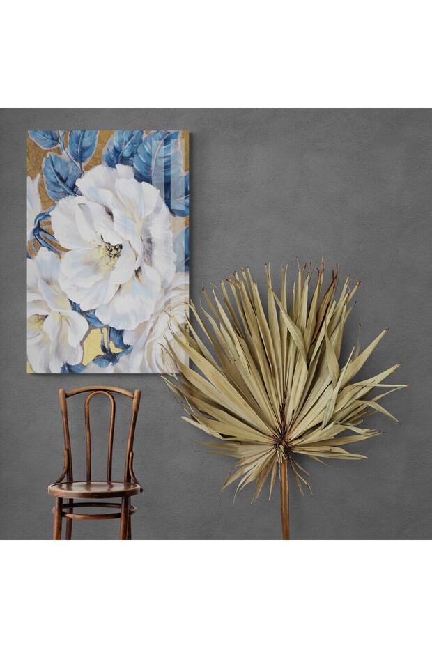 Çiçekler Cam Tablo - 2