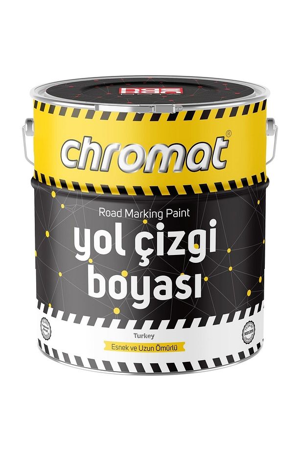 Chromat Yol Çizgi Boyası Sarı 3 Kg - 1