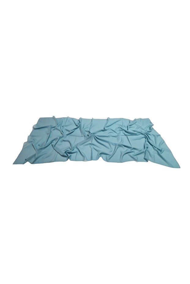 Women's Hijab Chiffon Shawl Water Green - 13