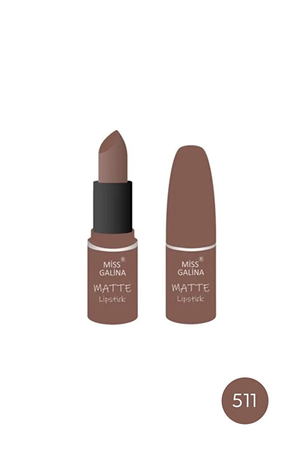 Miss Galina Lipstick with 12 Different Color Options