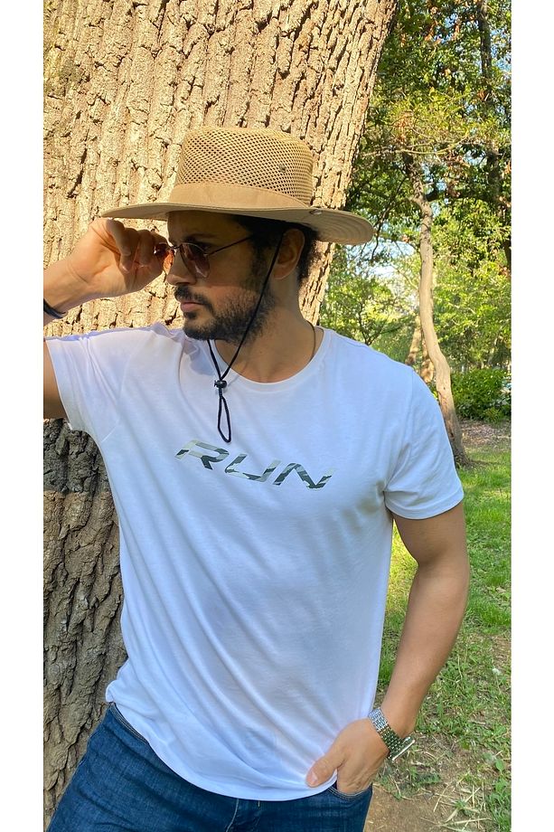 Kovboy Model Erkek Hasır Şapka - 5