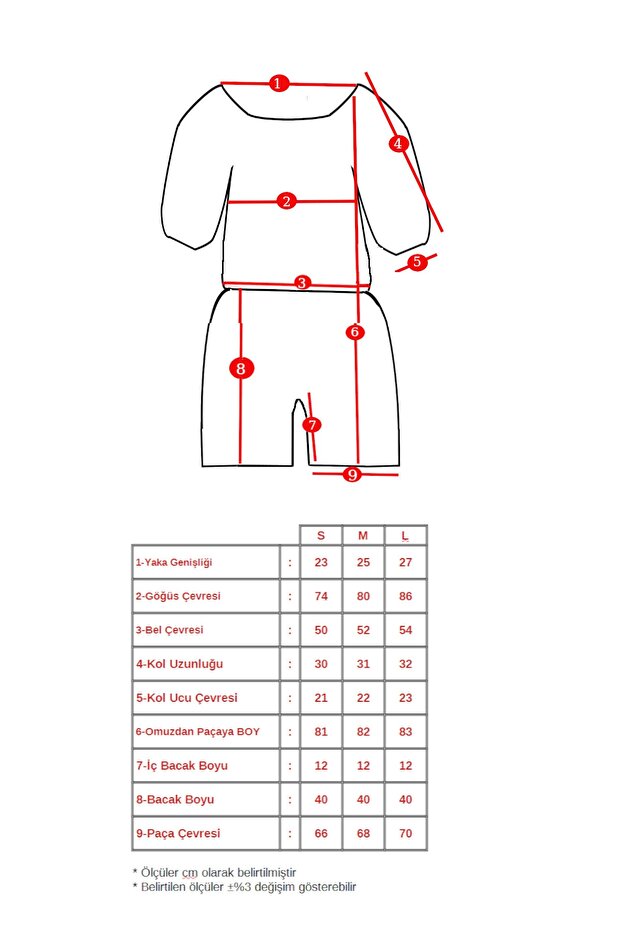 Şort Tulum Kısa Kol Saks Mavi - 5