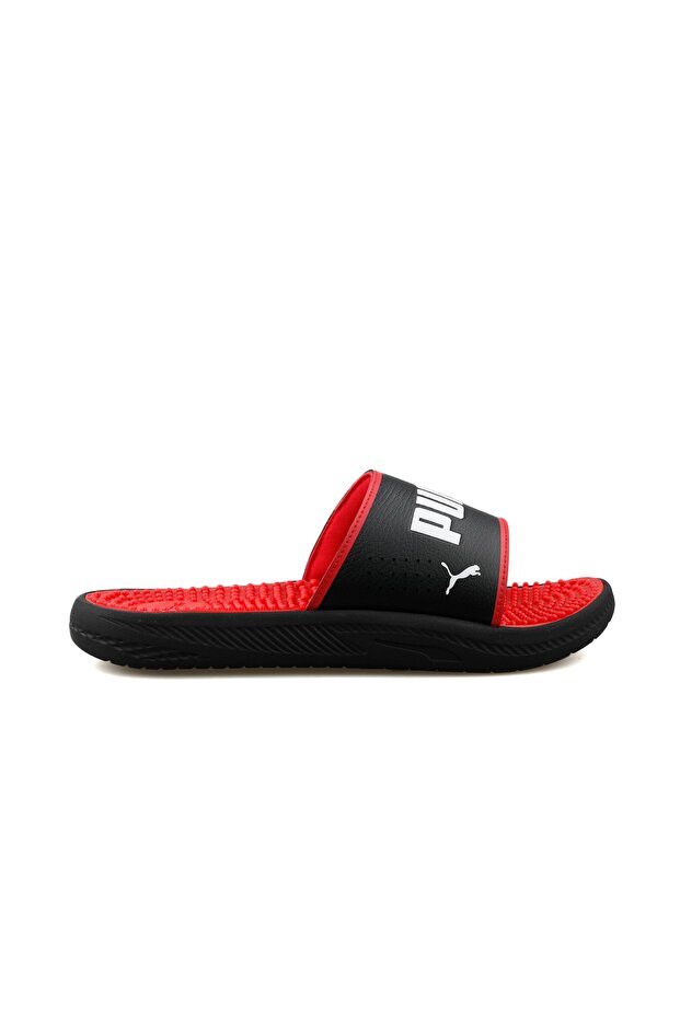 Softride Slidemassage Men's Slippers Black # 38306203 - 1