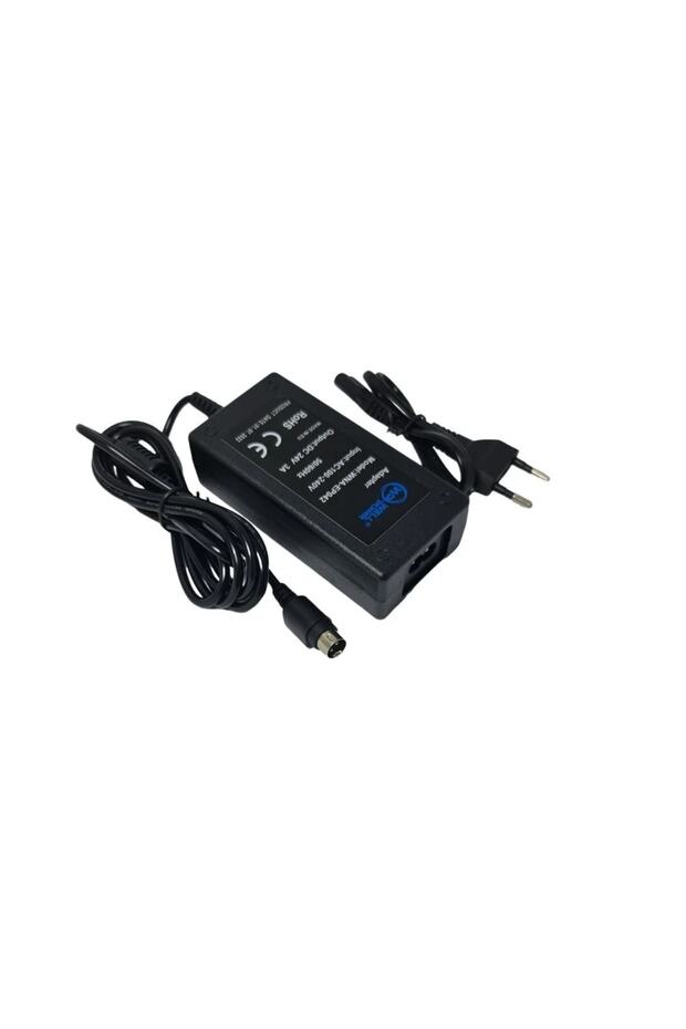 24volt 3amper 60 Wat Adaptör 3pin 24v-3a Notebook Adaptör - 1