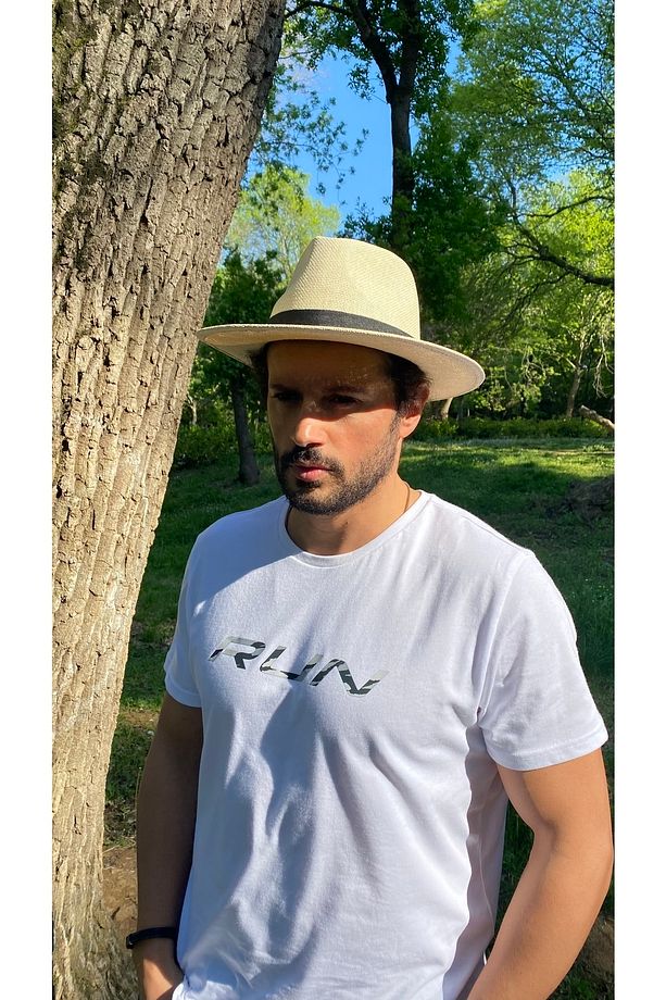 Kovboy Model Erkek Hasır Şapka - 7