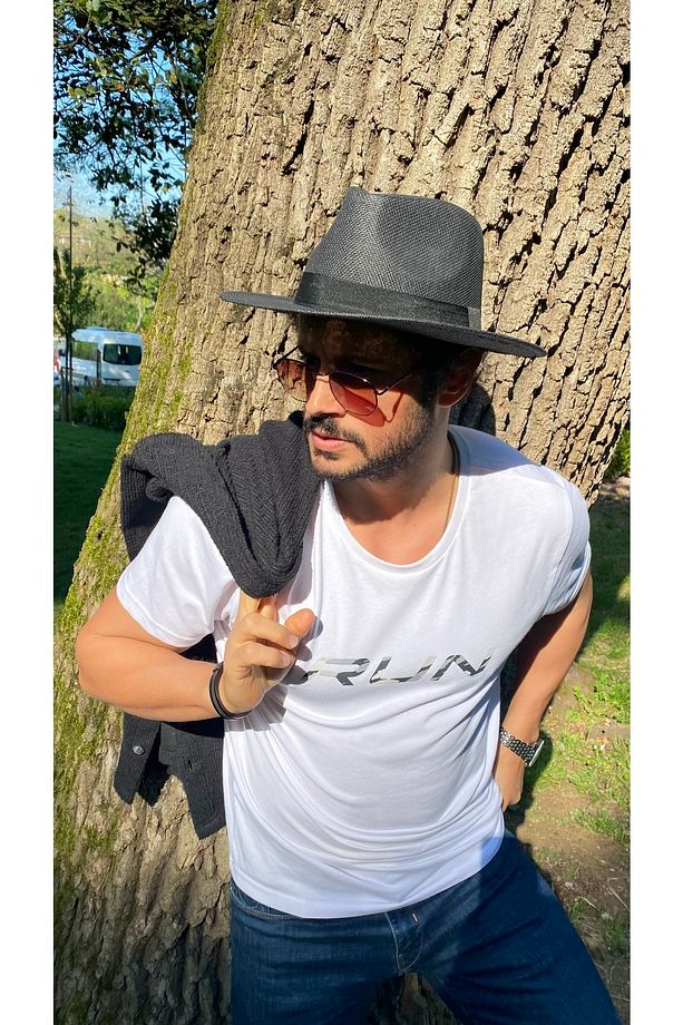 Kovboy Model Erkek Hasır Şapka - 4
