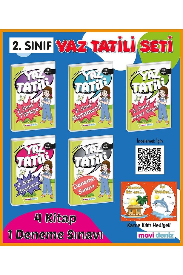 2. Sınıf Yaz Tatil Seti - 1