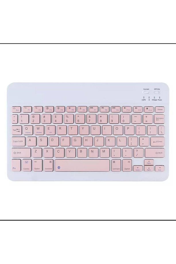 Ipad 10. Nesil 10.9 2022 Uyumlu Kablosuz Bluetooth Q Klavye A2696 A2757 A2777 - 1