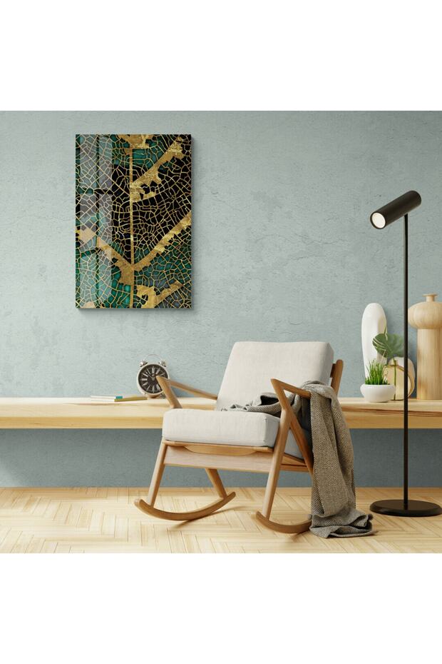 Dekoratif Soyut Cam Tablo - 2