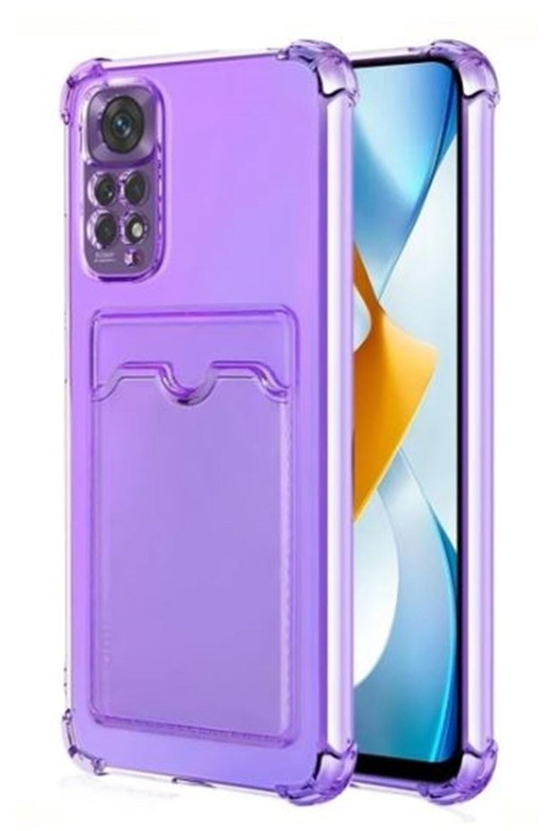 حافظة بطاقة Xiaomi Redmi Note 11 حافظة سيليكون مقاومة للصدمات + واقي شاشة Xiaomi Note 11