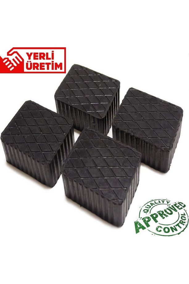 Kauçuk Lift Takozu 160x120 Yükseklik 60mm 4 Adet - 2